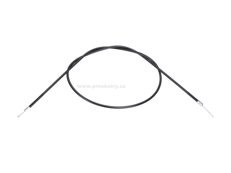 Zrcátka páčky řídítka - Černý kabel pro studený start pro moped Hercules Supra 2D ( 937.170.80.09)