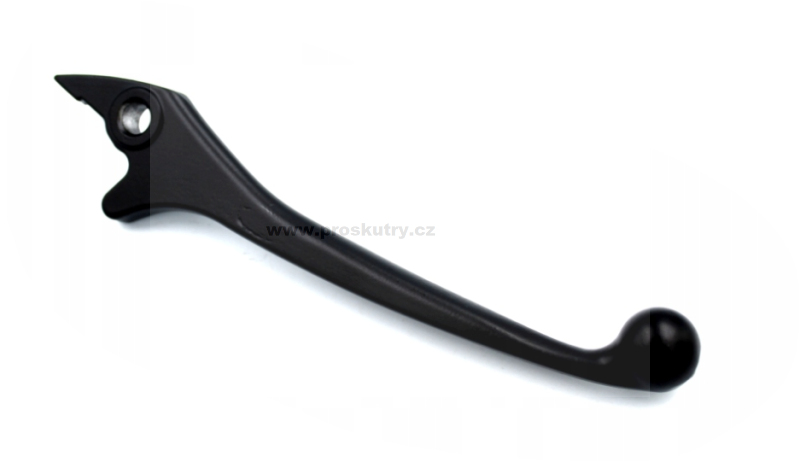 Zrcátka páčky řídítka - Pravá brzdová páčka černá pro Dirbike, Pitbike 110ccm 180mm