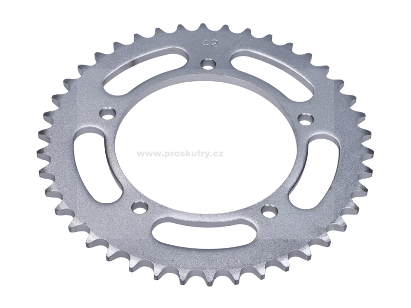 Podvozek tlumiče - Vyztužená rozeta 42 zubů – typ 420 (pro Hercules K 50)