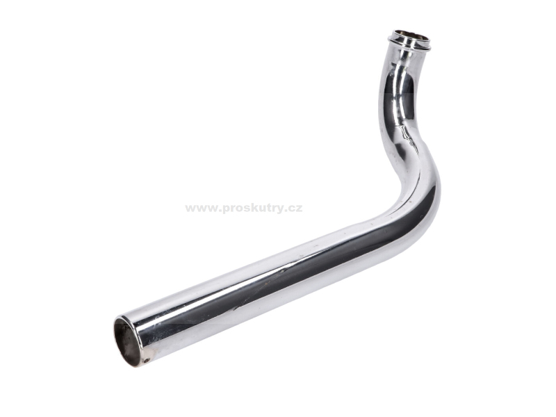 Výfuk - Výfukové svody ocelové 28mm chromované pro Kreidler, Florett, Flory