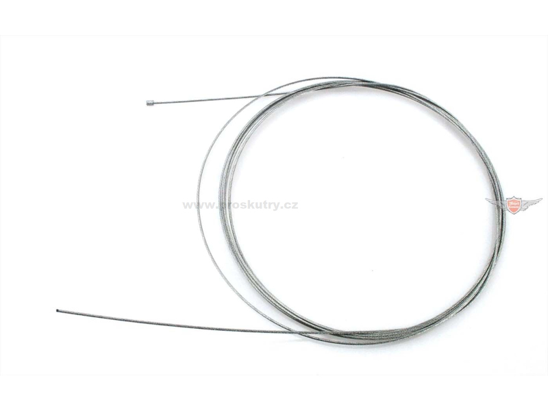 Zrcátka páčky řídítka - Lanko plynu 1,2 mm x 3150 mm, nipl 2,8 x 4 mm pro Piaggio, APE 50, MP