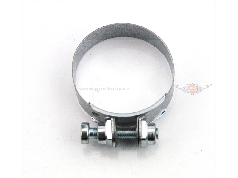 Podvozek tlumiče - Hadicová svorka 32mm 9mm pro moped, skútr, KKR