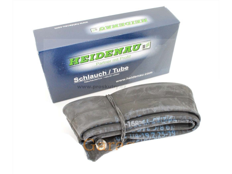 Pneumatiky a kola - Duše Heidenau přírodní kaučuk 2 1/4 - 19 pro Zündapp, Bergsteiger M 50, Mofa 25 Typ 434