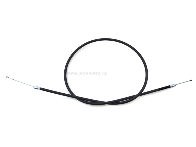 Zrcátka páčky řídítka - Lanko plynu černé 1960-1961 pro Kreidler Florett K 54 Super 4, Ur Florett, Zündapp, Kreidler, Hercules