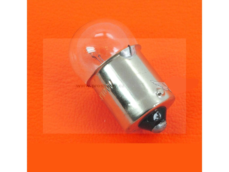 Elektro díly - Žárovka zadního světla ULO 6 Volt 10 Watt pro Zündapp, Kreidler, Hercules, Puch