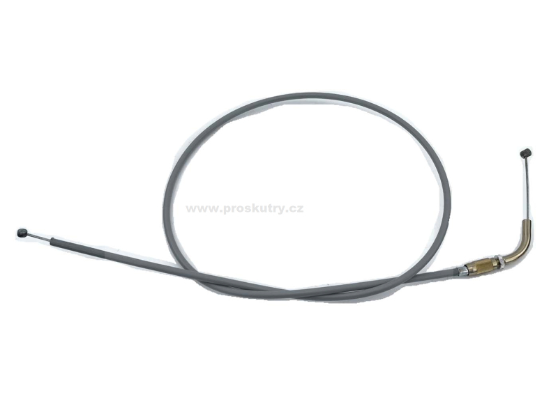 Zrcátka páčky řídítka - Řadicí lanko šedé 2 rychlosti pro NSU Quickly N, S, N 23, S Zündapp