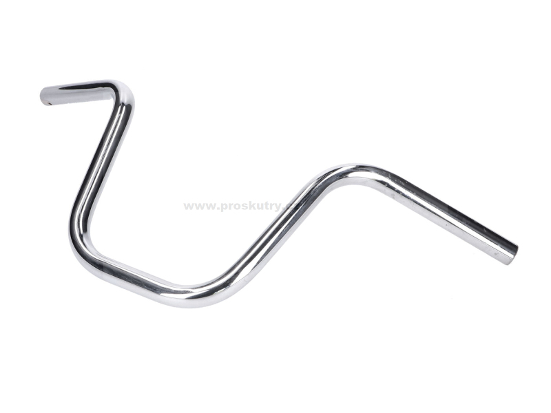 Zrcátka páčky řídítka - Řídítka chrom 22mm 220mm 560mm pro MBK Motobecane 51, Peugeot 103 SP, SPX