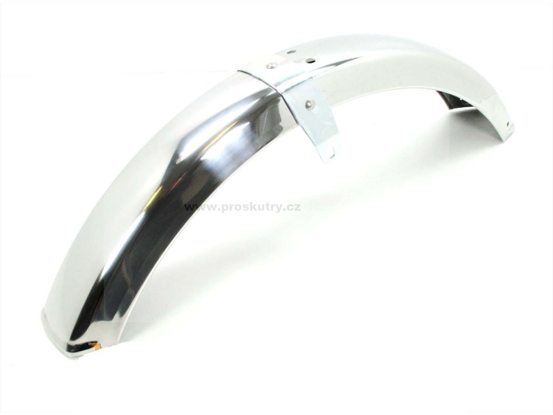 Podvozek tlumiče - Přední blatník z nerezové oceli s držákem pro Piaggio, Vespa, Ciao, PX