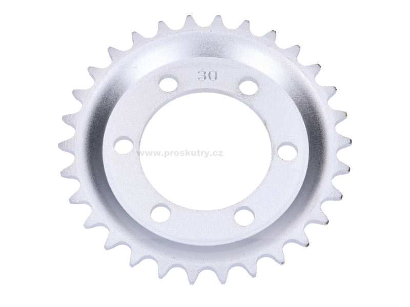 Podvozek tlumiče - Zadní rozeta 30 zubů pro koloběžku Zündapp R 50 typ 561