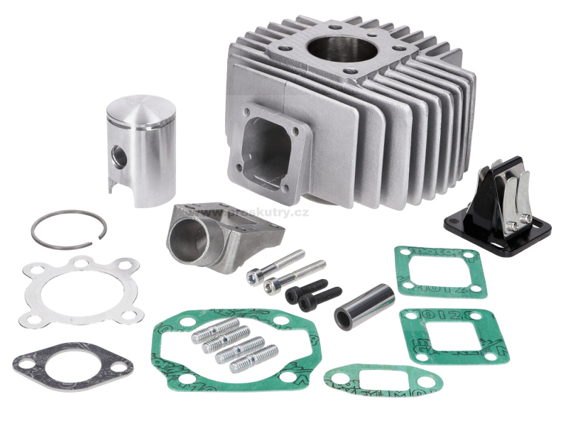 Motor - Sada válce Athena 50cc včetně jazýčkového ventilu a sacího potrubí pro Puch Maxi