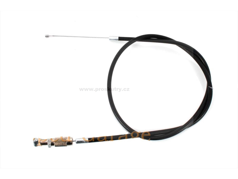 Zrcátka páčky řídítka - Plynové lanko černé kovové 1440888 pro Zündapp, M 25, 50, typ 434, Bergsteiger (: 434-17.603.)