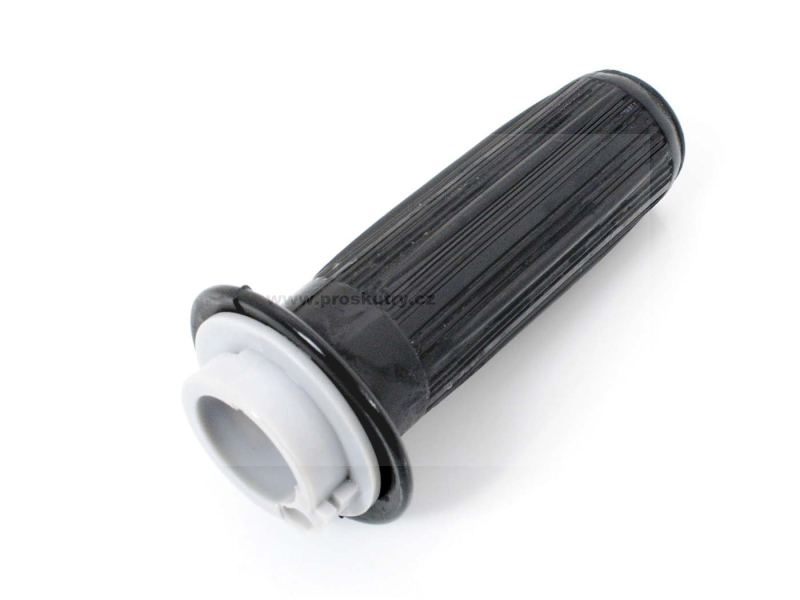 Zrcátka páčky řídítka - Plynová rukojeť plastová černá pro Zündapp Bergsteiger KS C CS, automatický moped typ 444, Kreidler, Puch, Hercules, KTM, Rixe