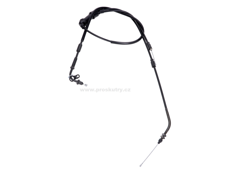 Zrcátka páčky řídítka - Lanko plynu Naraku PTFE pro Derbi GPR (-03)