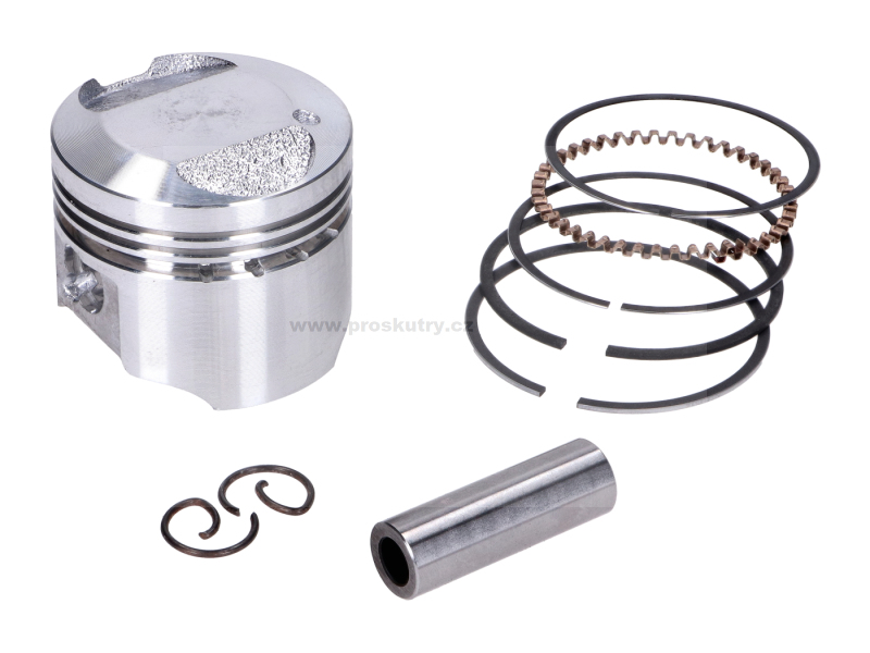 Motor - Pístní sada 50cc 39mm pro Peugeot Django, Kisbee, Streetzone 50cc 4T