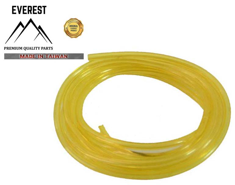 Zahradní technika - Žlutá palivová,benzínová hadička 5,0mm x 8,0mm 15m