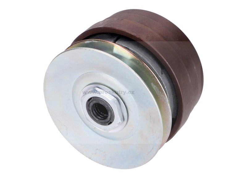 Variátor a spojka - Kompletní spojka s bubínkem,zvonem 100mm pro Piaggio Ciao, SI, Bravo