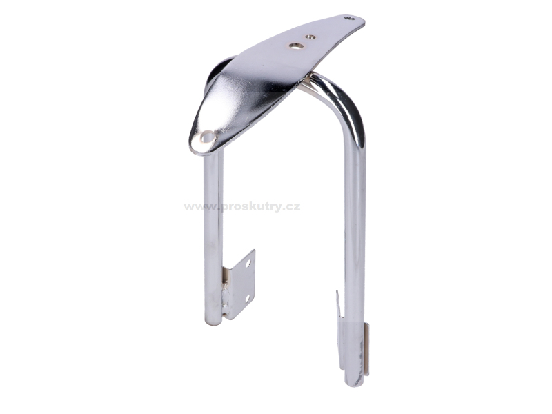 Podvozek tlumiče - Chromovaný držák předního blatníku pro Peugeot 103 MVL, Vogue