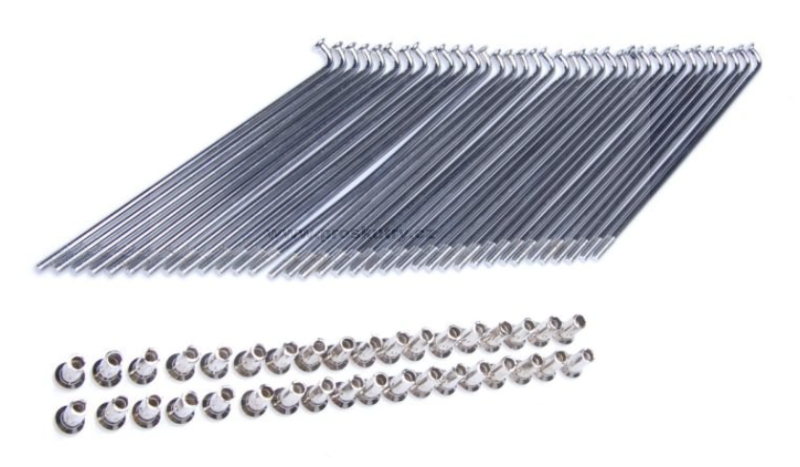 Pneumatiky a kola - Sada drátů,paprsků do kola pro Simson 3,5x145 36 kusů