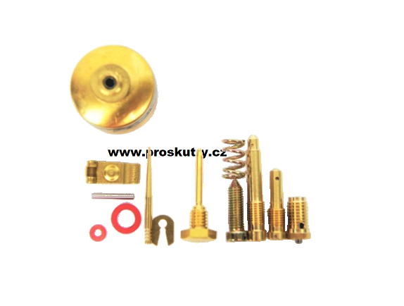 Motor - Sada dílů karburátoru (trysky 38,68) pro JAWA 50- Pionýr 05/20/21/23