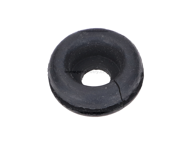 Podvozek tlumiče - Gumová průchodka brzdového lanka, černá, pro Kreidler Florett RS, RM, GT, LF, LH