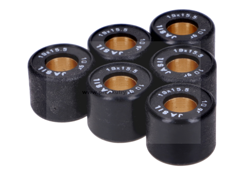 Variátor a spojka - Sada válečků variátoru Top Racing 19x15,5 mm - 10,0 g