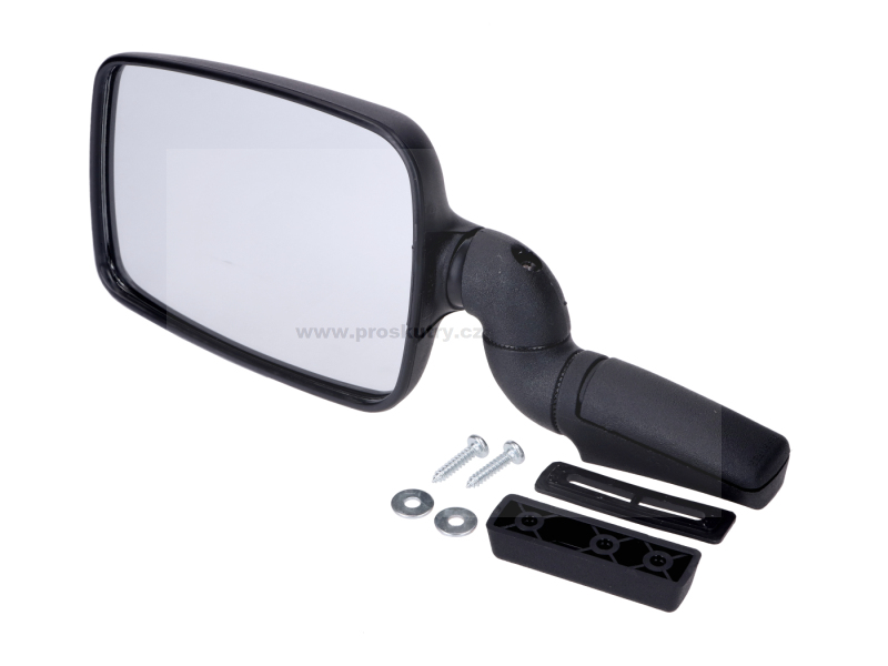 Zrcátka páčky řídítka - Univerzální kloubové zrcátko, pravé/levé