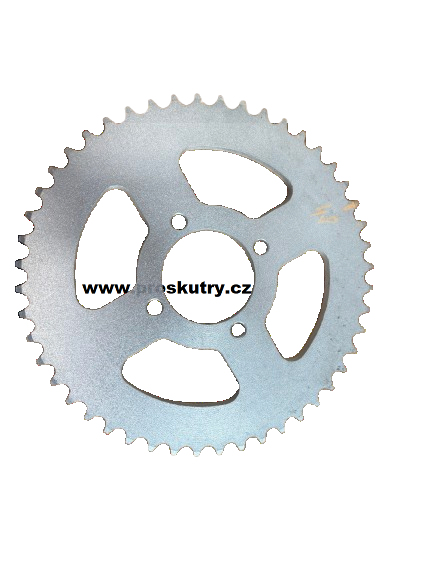 Podvozek tlumiče - Rozeta 48 zubů pro Yamasaki Enduro 125/150ccm