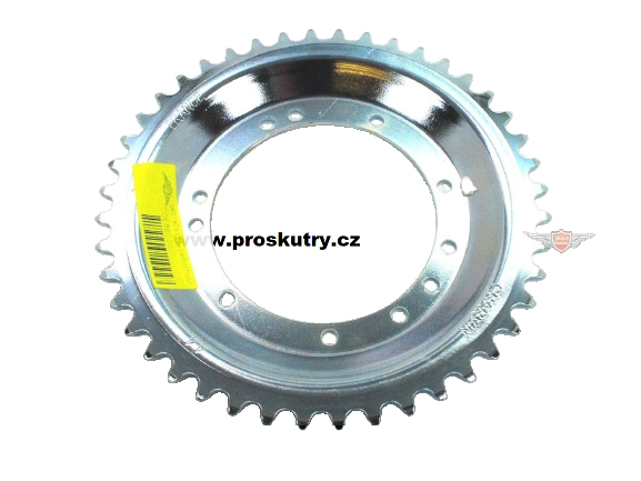 Podvozek tlumiče - Zadní rozeta Grimeca, 44 zubů, 94 mm, 11 děr, pro MBK, Mobylette