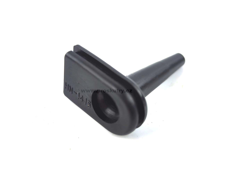 Elektro díly - Černá průchodka 29x15 mm pro Zündapp, CS, CX, GTS, C 50 283-07.100