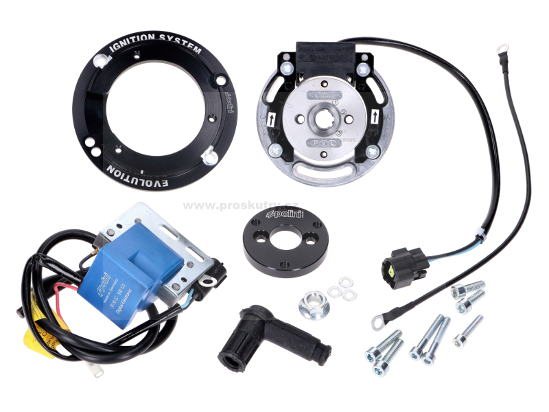 Elektro díly - Zapalování s vnitřním rotorem Polini pro Minarelli AM6