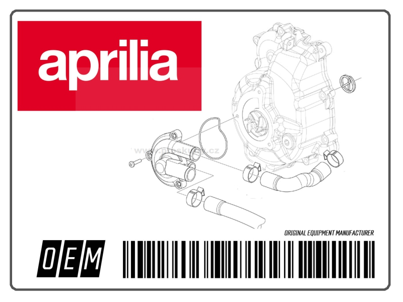 Motor - Vzduchový filtr pro Aprilia tuareg 660 E5+ OEM 2B011417