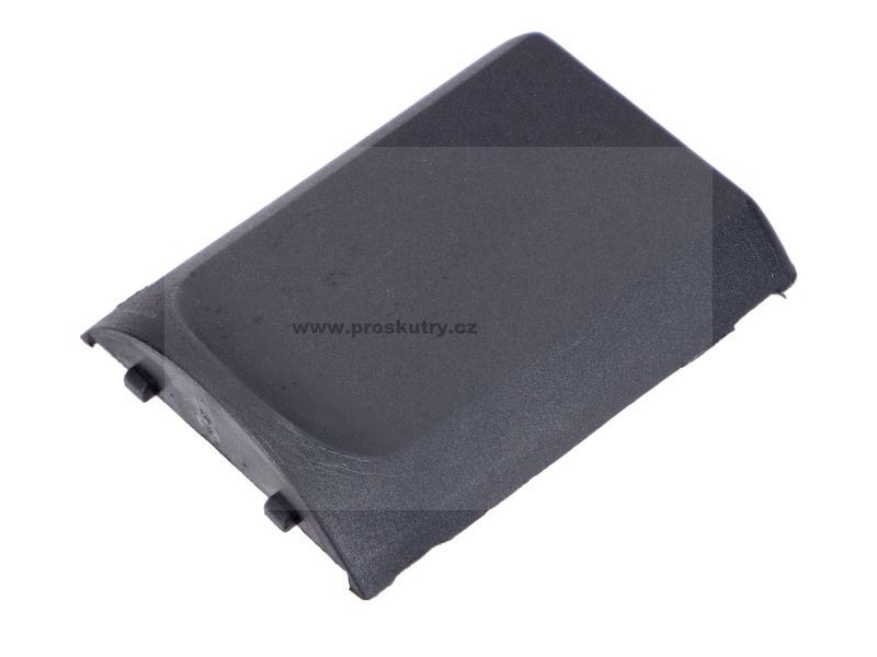 Elektro díly - Černá záslepka pro spínač světel na levé řídítkové sestavě Lusito / Magura