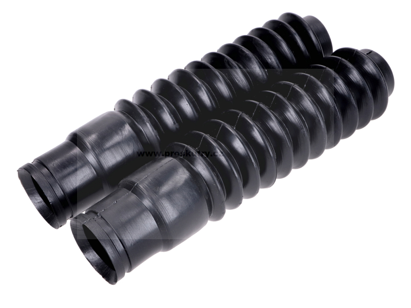 Podvozek tlumiče - Manžety vidlic 220 mm, 27/33 mm pro MBK Motobecane typ 50 EV