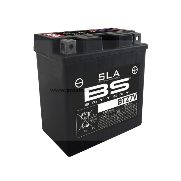 Elektro díly - Baterie BTZ7V – 12V 6,8Ah