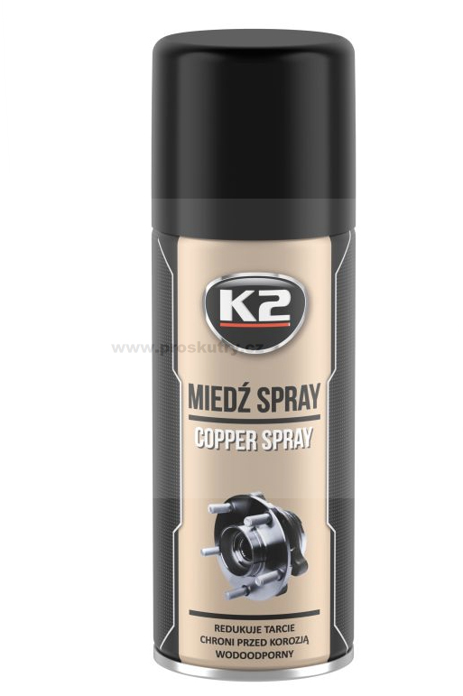Oleje a chemie - Měď ve spreji K2 400ml