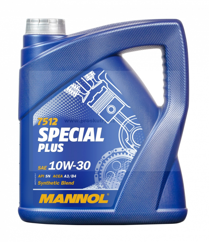 Oleje a chemie - Motorový olej 10W30 Mannol Special Plus 4L