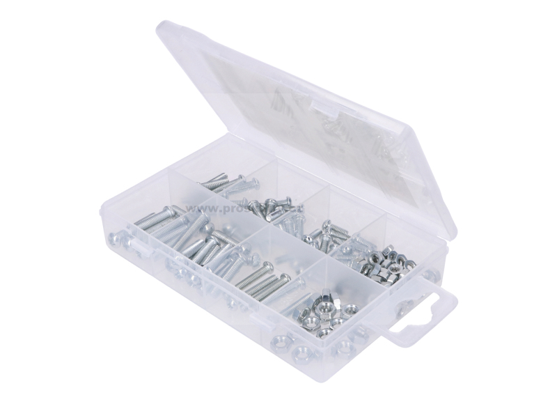 Motor - Sada šroubů a matic M4, M5, 126 kusů