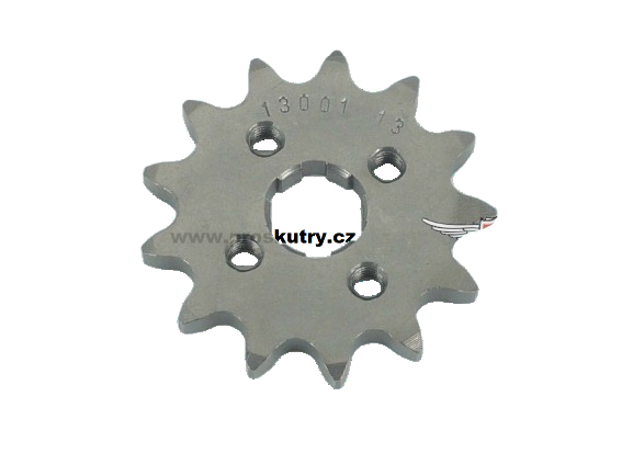 Podvozek tlumiče - Ocelové řetězové kolečko Esjot 13 zubů – Honda MT50 / MB50 / XL50 / NSR