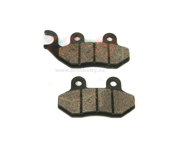 Brzdy - Brzdové destičky organické pro SYM Jet 125cc