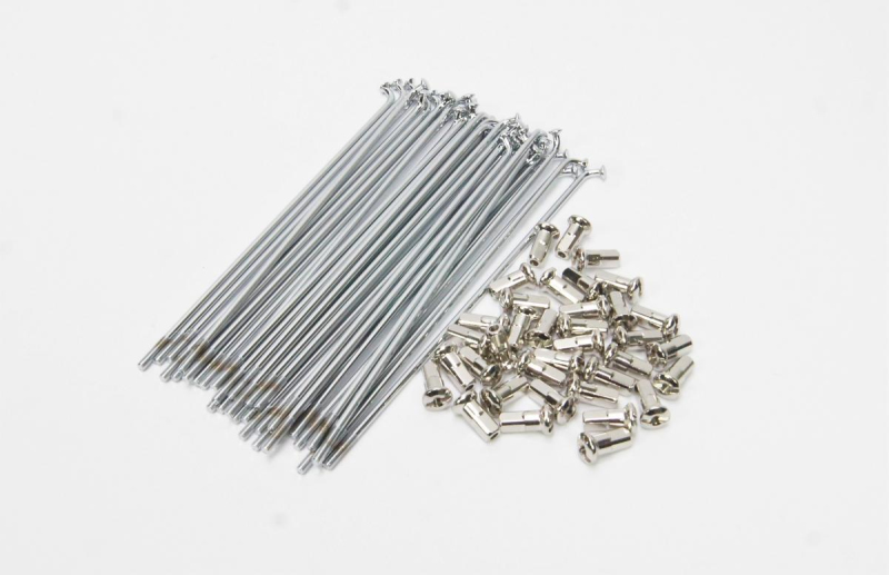 Pneumatiky a kola - Chromované paprsky,dráty M3,5 x 148mm JAWA 50 - 555, 05, 20, 21, 23 (sada 36ks)