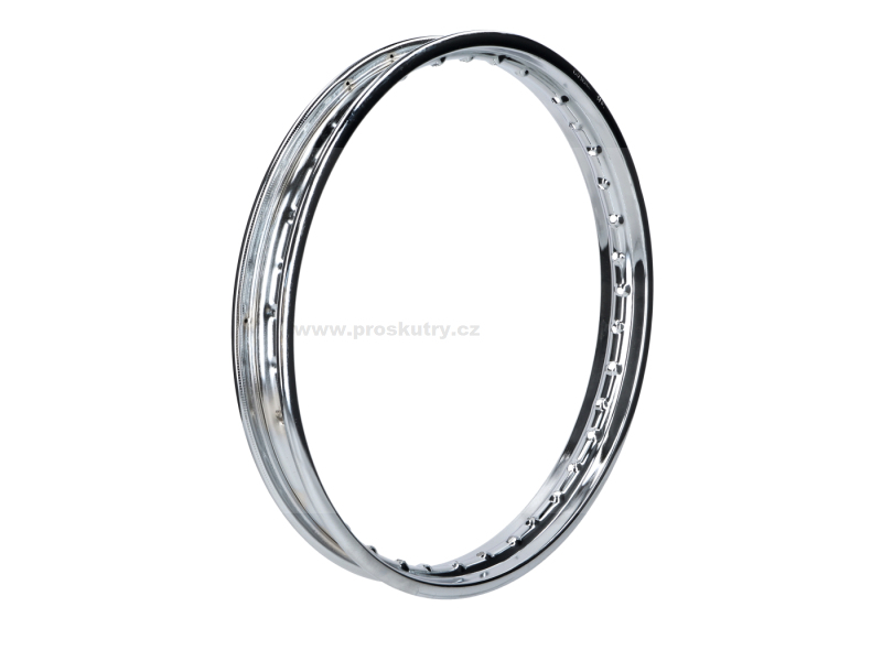 Pneumatiky a kola - Chromovaný ráfek 1,60 x 18 palců, 36 děr