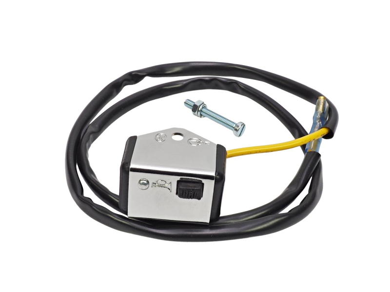 Elektro díly - Tlačítko houkačky s kabeláží pro Jawa BABETTA - originál