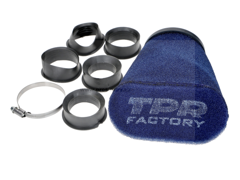 Motor - Vzduchový filtr TPR Factory Racing 46–62 mm – modrý