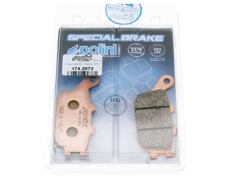 Brzdy - Brzdové destičky Polini Sinter pro Honda Forza / Jazz NSS 250 01-04 MF07