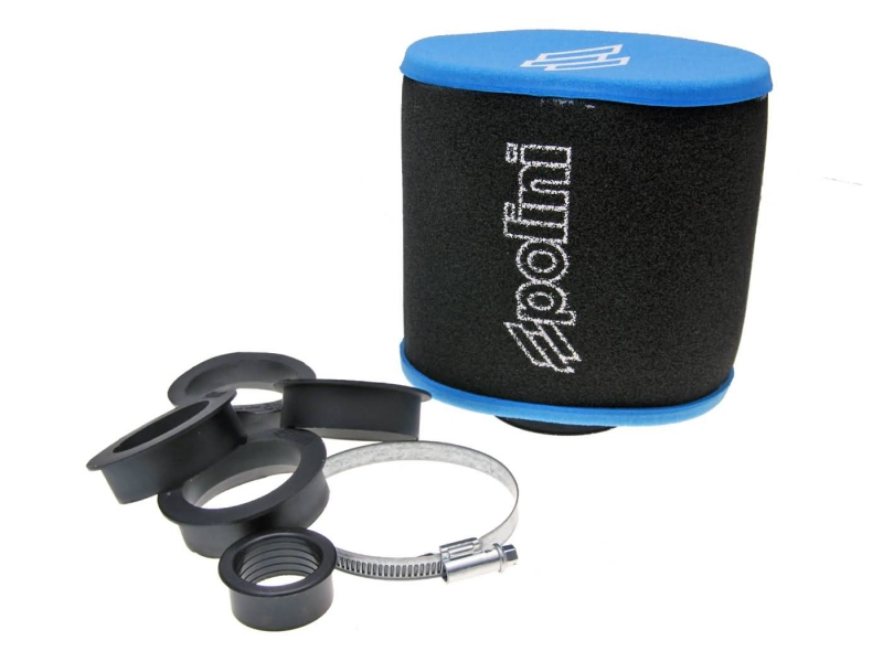 Motor - Vzduchový filtr Polini Big Evolution 28-55mm rovný černo-modrý