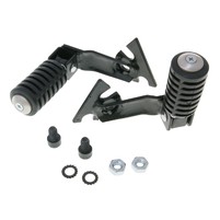 pillion foot peg set Buzzetti for Aprilia Scarabeo 100 4T, Street 50 2T