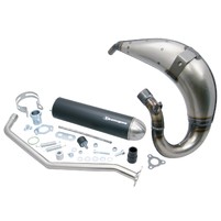 Výfuk Tecnigas E-NOX Steel pro Derbi Senda (00-), Aprilia RX/SX, Gilera RCR/SMT, Zulu