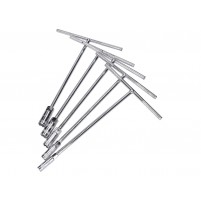 Sada nástrčných klíčů / T-klíčů 5 kusů metrických 8-14mm