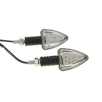 Blinkr set M8 LED black Boost II