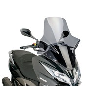 Plexi Puig V-Tech Touring tmavě kouřové pro Kawasaki J300